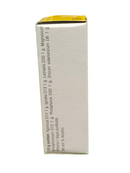 Medication box with text on a white background