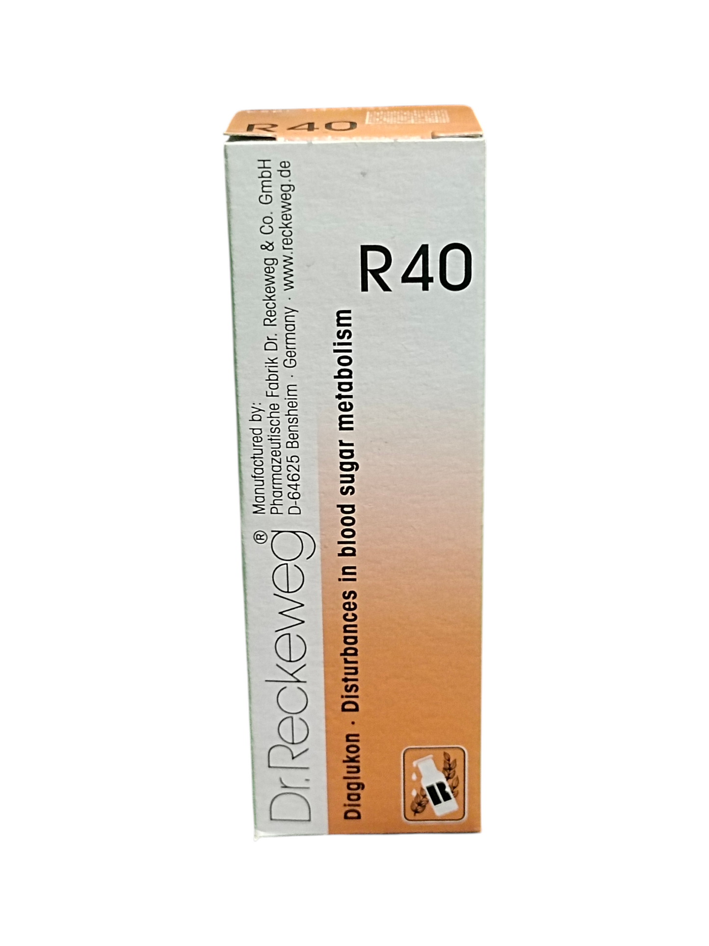 Dr. Reckeweg R40 packaging on a white background