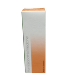 Box of homeopathic medicine with gradient design on a white background