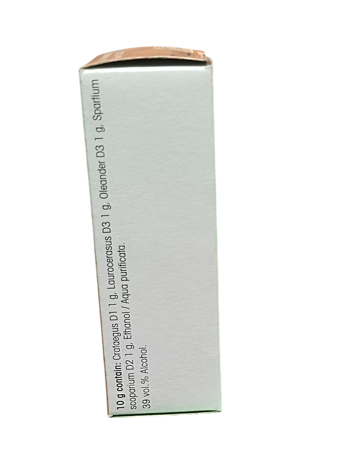 White box with text on a white background