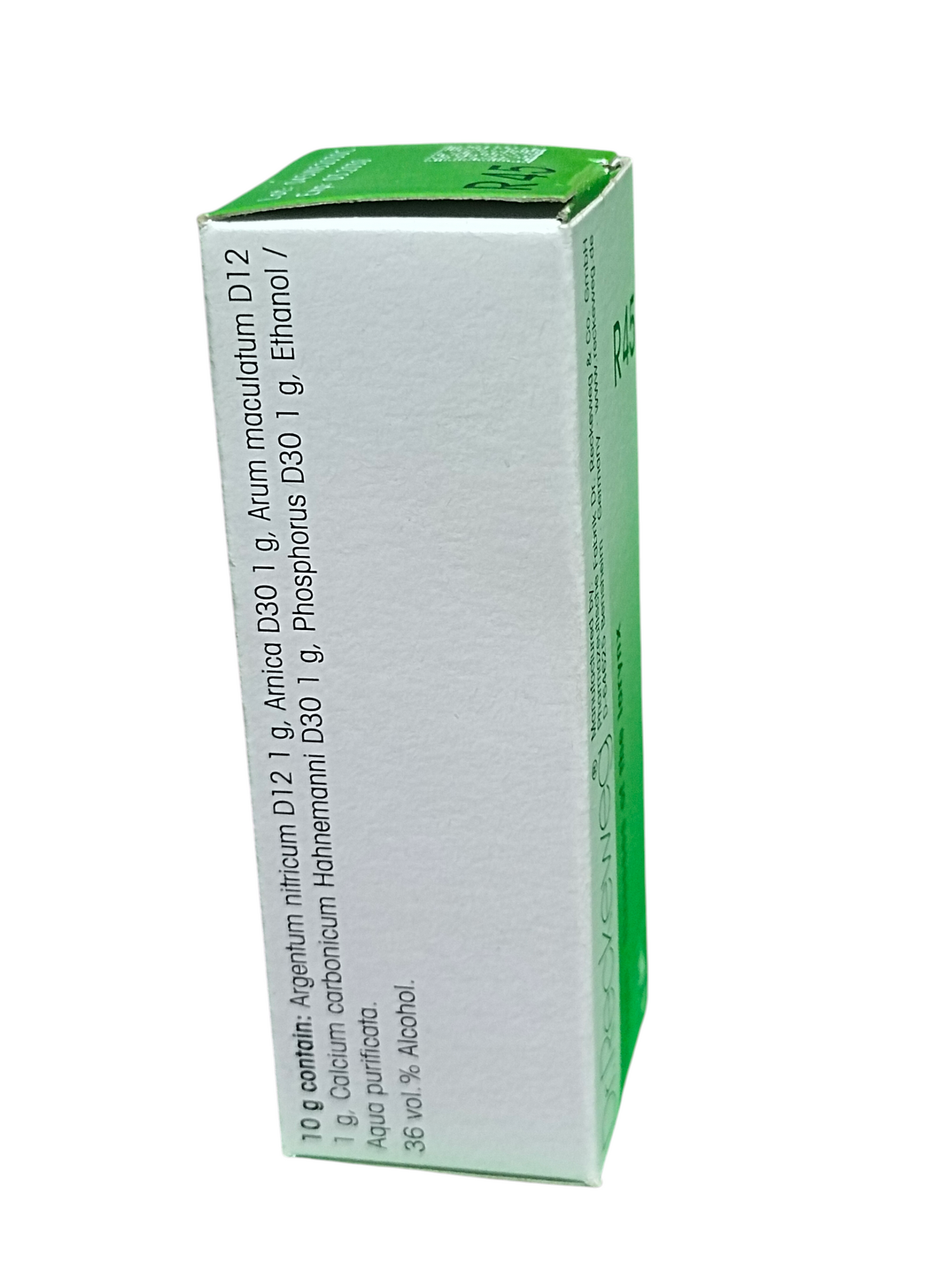 Green and white box with text on a white background