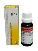 Dr. Reckeweg R47 Neuroglobin Homeopathic Drops 22ml for hysteric complaints, anxiety, nervous weakness, and emotional imbalance.
