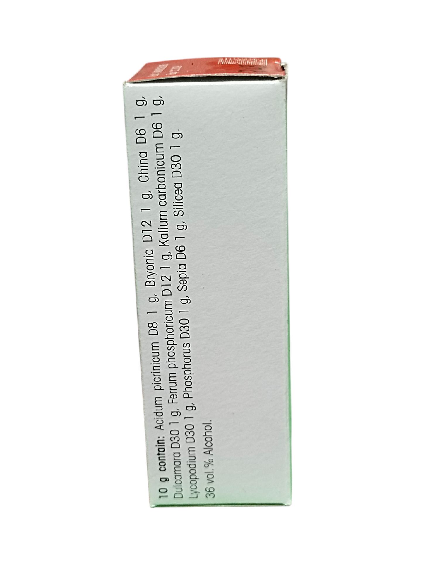 Box with text on a white background