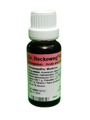 Dr. Reckeweg R49 homeopathic medicine bottle on a white background