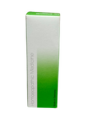 Box of homeopathic medicine with a green and white gradient design on a white background