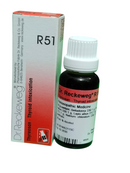 "Dr. Reckeweg R51 Thyreosan Thyroid Intoxication Homeopathic Drops 22ml for thyroid balance and metabolic support"