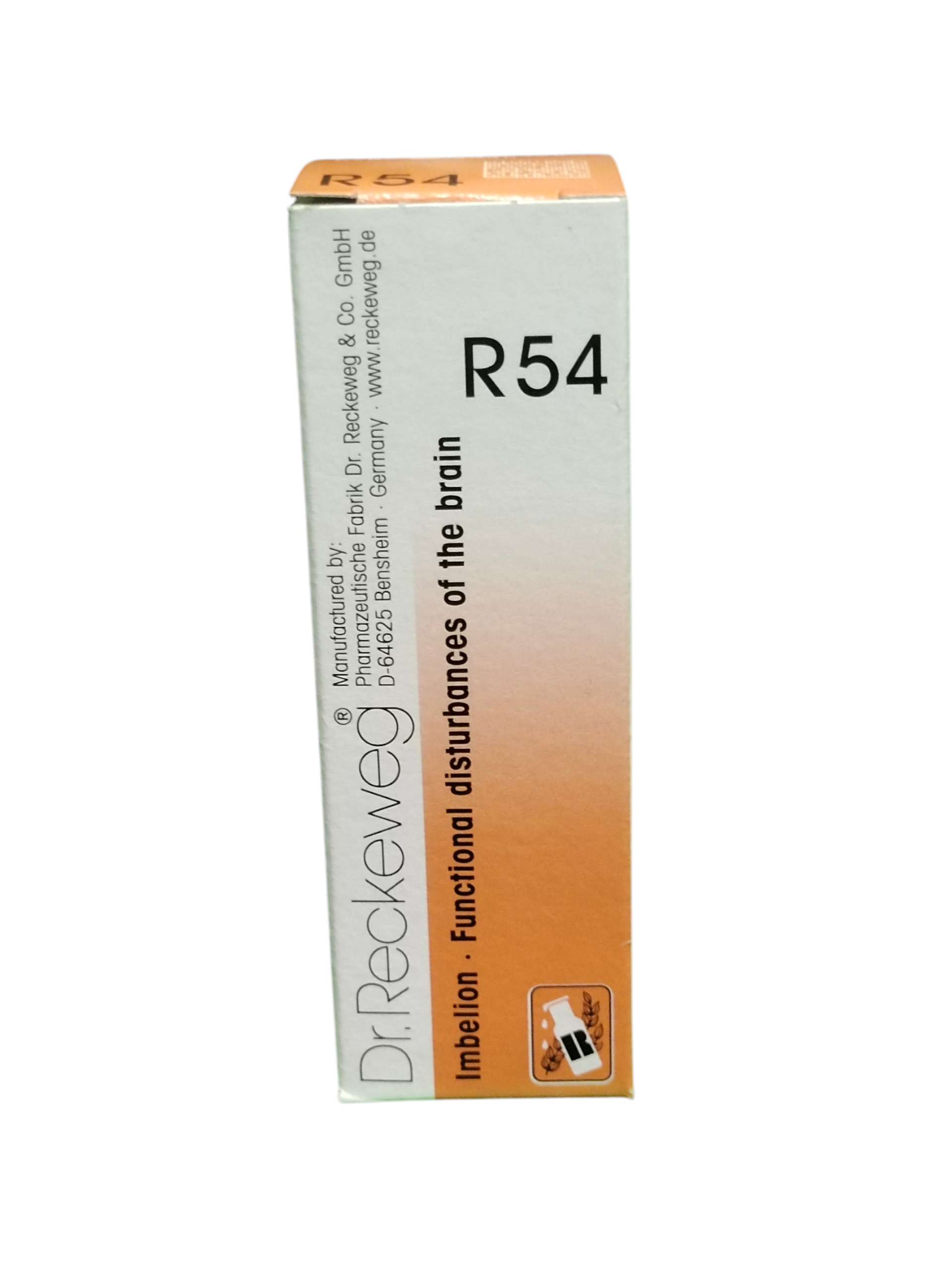 Dr. Reckeweg R54 box on a white background