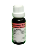 Bottle of Reckeweg R 54 on a white background