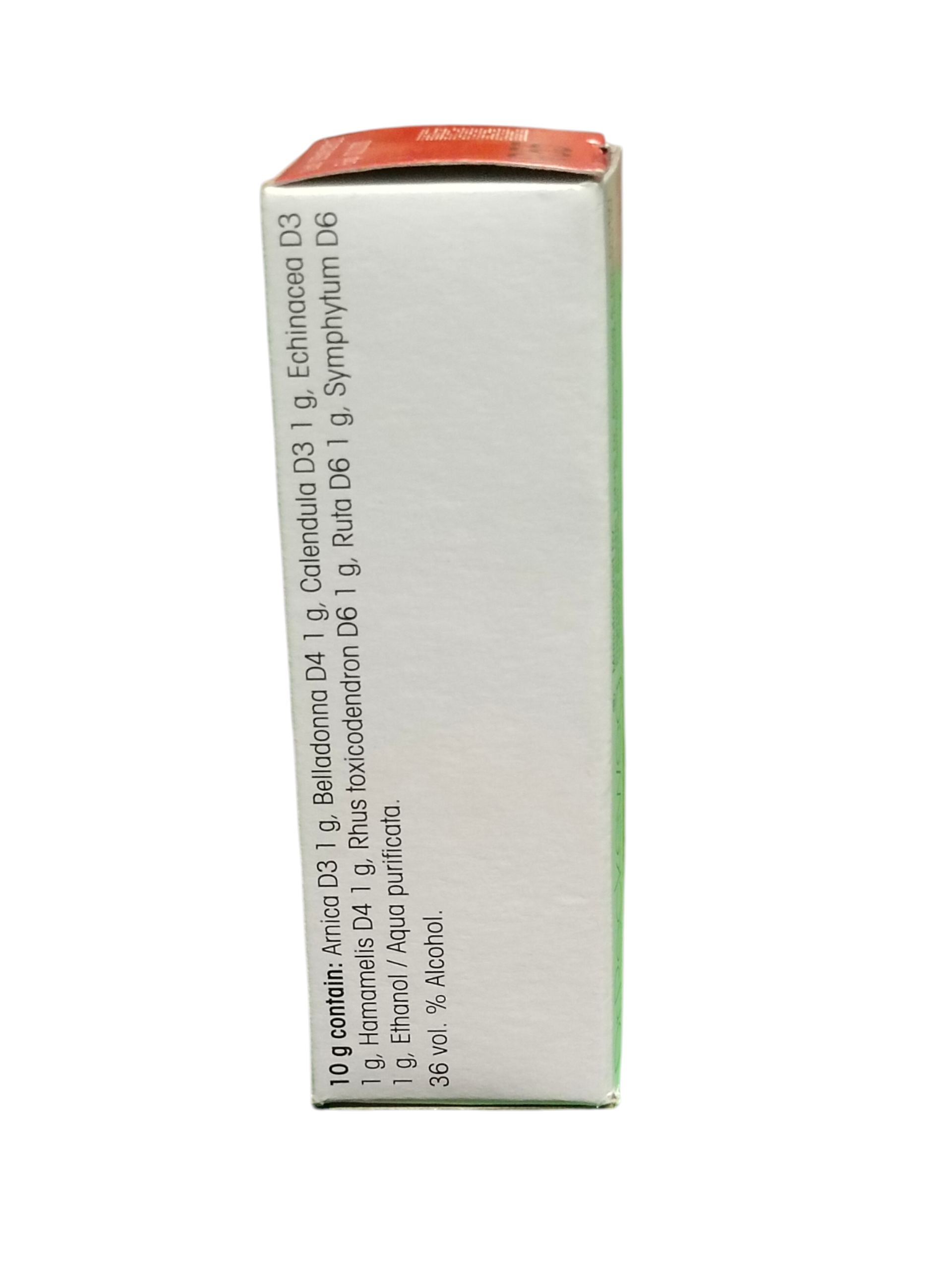 Medication box with text on a white background