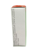 Medication box with text on a white background