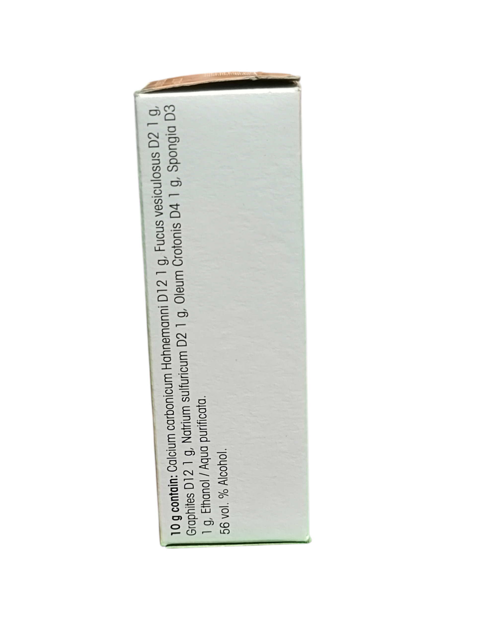 White box with text on a white background