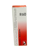 Dr. Reckeweg R60 blood purifier packaging on a white background