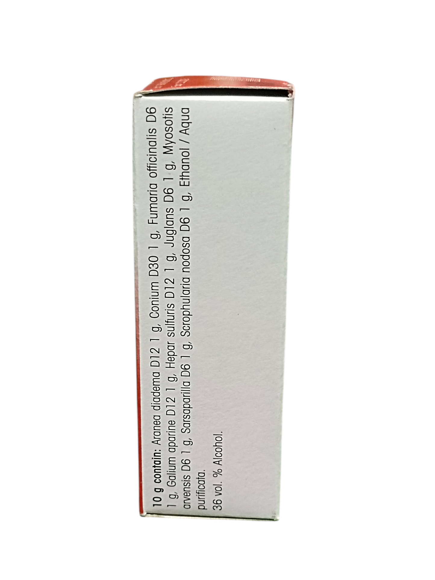 Small rectangular box with text on a white background