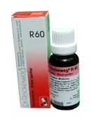Dr. Reckeweg R60 Purhaemine Blood Purifier Homeopathic Drops 22ml for detox, acne, skin allergies and clear blood