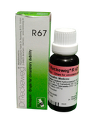 Dr. Reckeweg R67 Kollapsin Drops 22ml for circulatory debility, low blood pressure, dizziness, and weakness – homeopathic circulation support medicine.