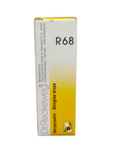 Dr. Reckeweg R68 Shingles drops packaging on a white background
