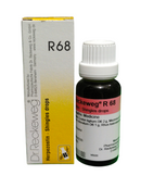 "Dr. Reckeweg R68 Herpezostin Shingles Homeopathic Drops 22ml for herpes zoster, nerve pain, burning sensation and skin eruptions"