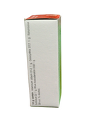 Medicinal box with text on a white background