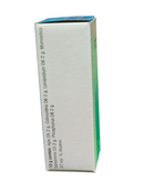 Medicinal box with text on a white background