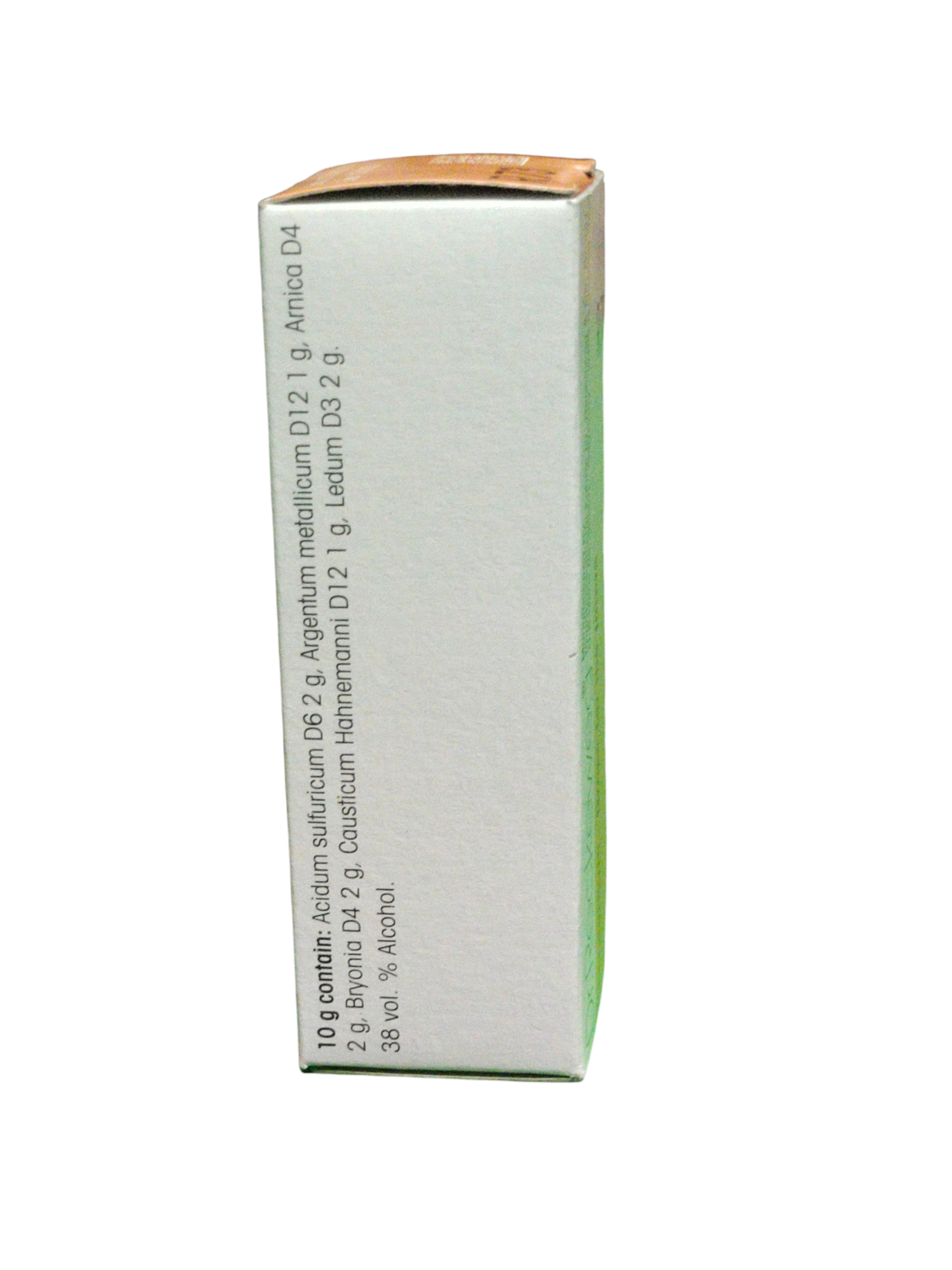 White box with text on a white background