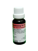 Bottle of Reckeweg R75 on a white background