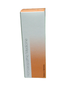 Box of homeopathic medicine with gradient design on a white background