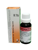 "Dr. Reckeweg R76 Herbamine Forte Bronchial Drops 22ml – Homeopathic medicine for bronchitis, asthma, chronic cough, wheezing, and chest congestion."