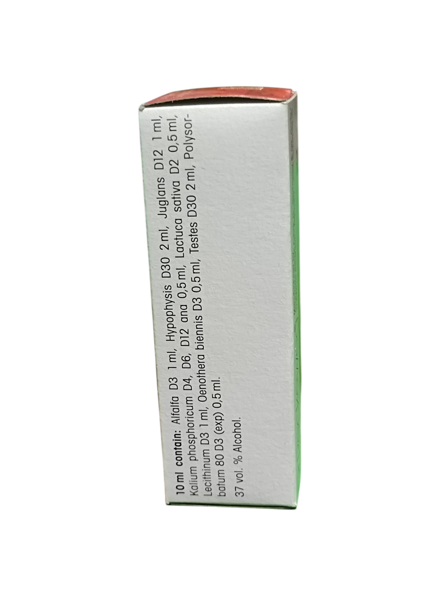 Small rectangular box with text on a white background