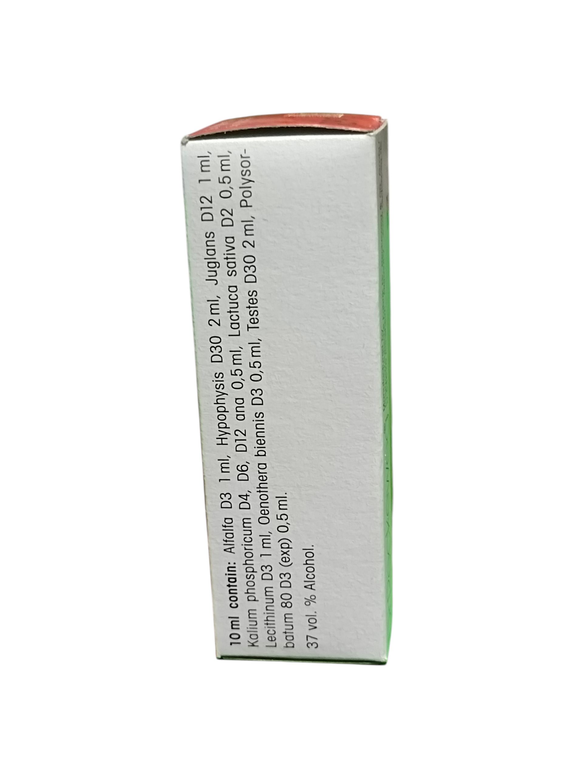Small rectangular box with text on a white background