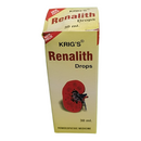Box of Krig's Renalith Drops on a white background