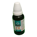 Bottle of Krig's Super F-10 Filaria medicine on a white background