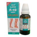 Krig's Super F-10 Drops Filaria packaging and bottle on a white background