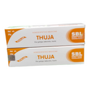 Two boxes of SBL Thuja pomade on a white background