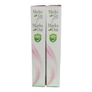 Two boxes of 'Marks Go' products on a white background