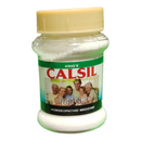 Jar of Krig's Calsil calcium tonic with a white background