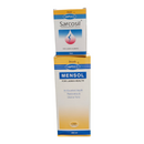 Two boxes of Hapco Sarcosil and Mensol on a white background