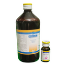 Two bottles of Mensol and Sarcosil on a white background