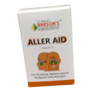 Pack of Bakson's Aller Aid tablets on a white background