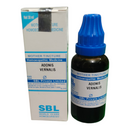 SBL Adonis Vernalis homeopathic medicine bottle and packaging on a white background