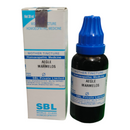 Homeopathic medicine bottle and packaging of Aegle Marmelos by SBL Private Limited on a white background.