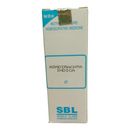 SBL Azadirachta Indica homeopathic medicine box on a white background