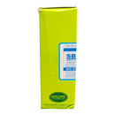 Yellow box with 'SB' branding and text on a white background