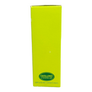 Yellow box with a logo and text on a white background