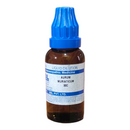 Bottle of liquid dilution with a blue cap on a white background