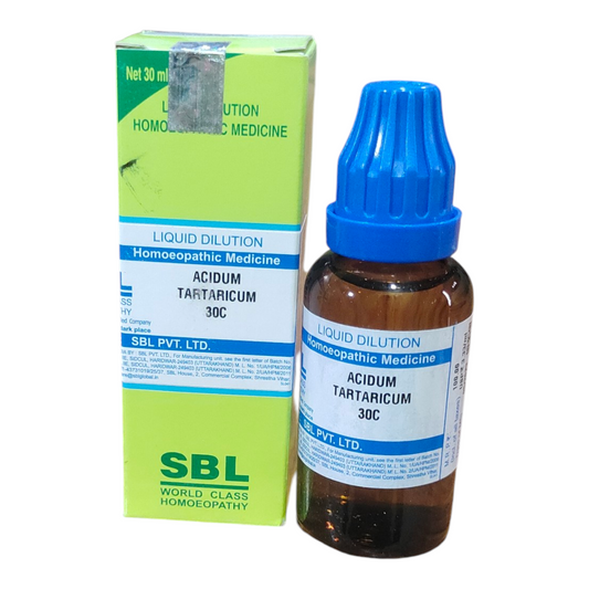 SBL homeopathic medicine bottle and packaging on a white background