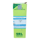 SBL homoeopathic medicine box on a white background
