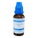 Bottle of Asafoetida liquid dilution with blue cap on a white background