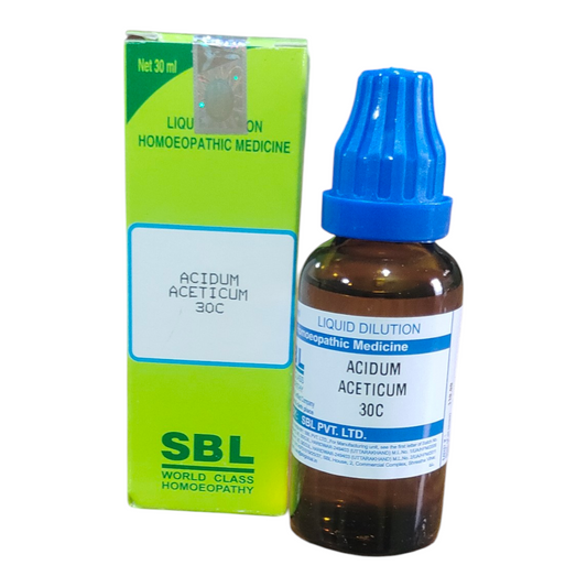 SBL homeopathic medicine bottle and packaging on a white background