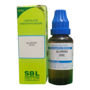 SBL Alumina 200C homeopathic medicine bottle and packaging on a white background