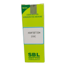 SBL Asafoetida 200C homeopathic medicine box on a white background